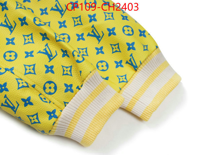 Clothing-LV the best quality replica ID: CH2403 $: 109USD