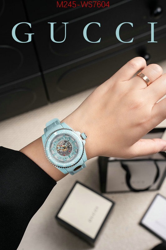Watch(TOP)-Gucci 7 star replica ID: WS7604 $: 245USD