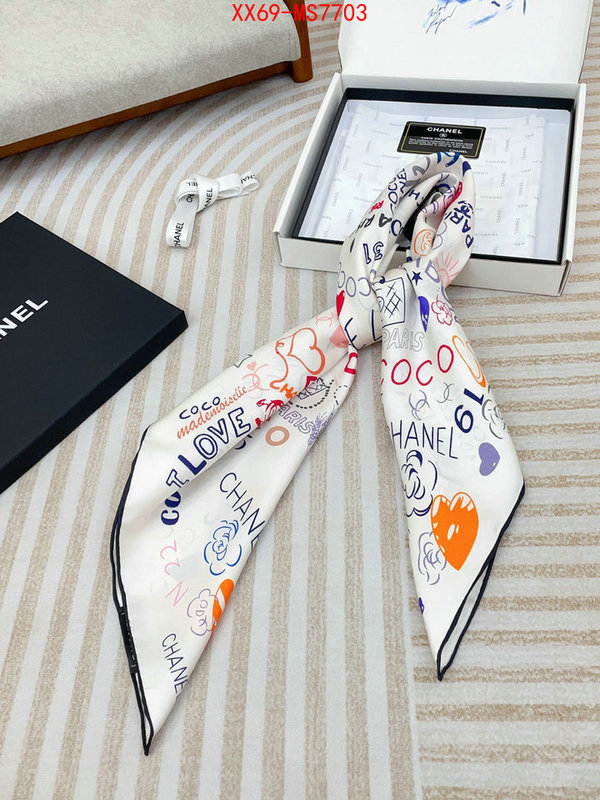 Scarf-Chanel 7 star quality designer replica ID: MS7703 $: 69USD