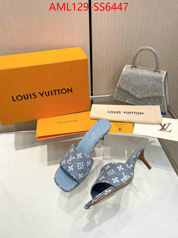 Women Shoes-LV where quality designer replica ID: SS6447 $: 129USD