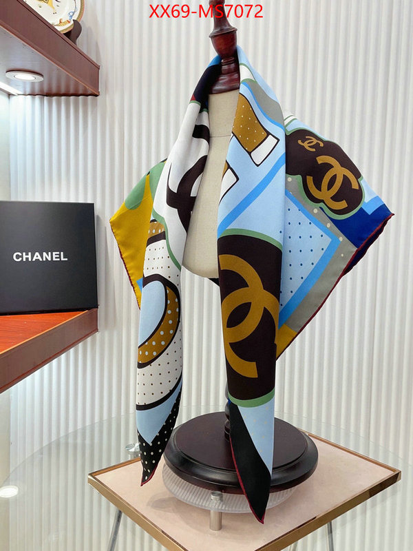Scarf-Chanel 2024 aaaaa replica customize ID: MS7072 $: 69USD