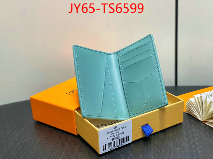 LV Bags(TOP)-Wallet designer fake ID: TS6599 $: 65USD,