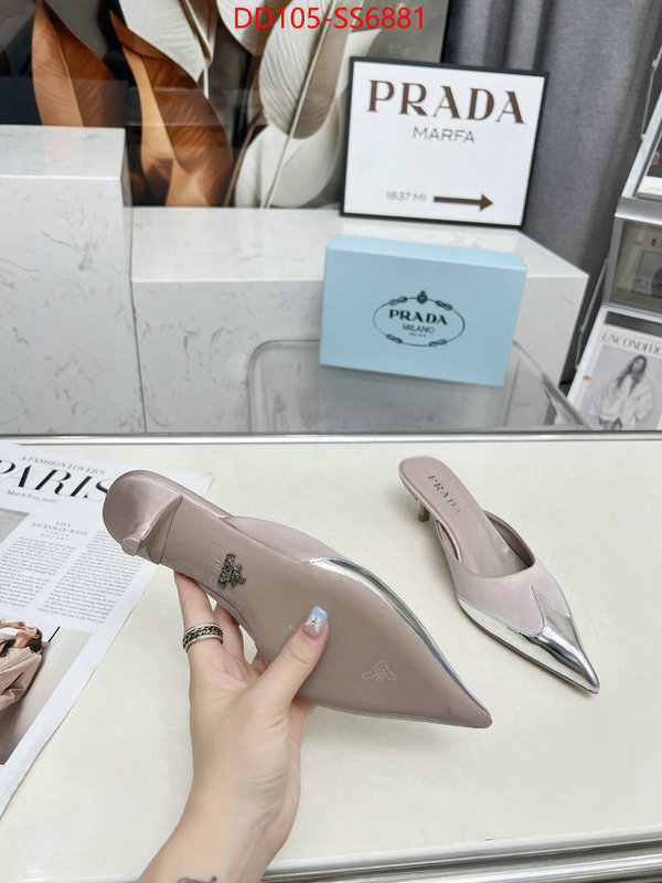Women Shoes-Prada where can you buy a replica ID: SS6881 $: 105USD