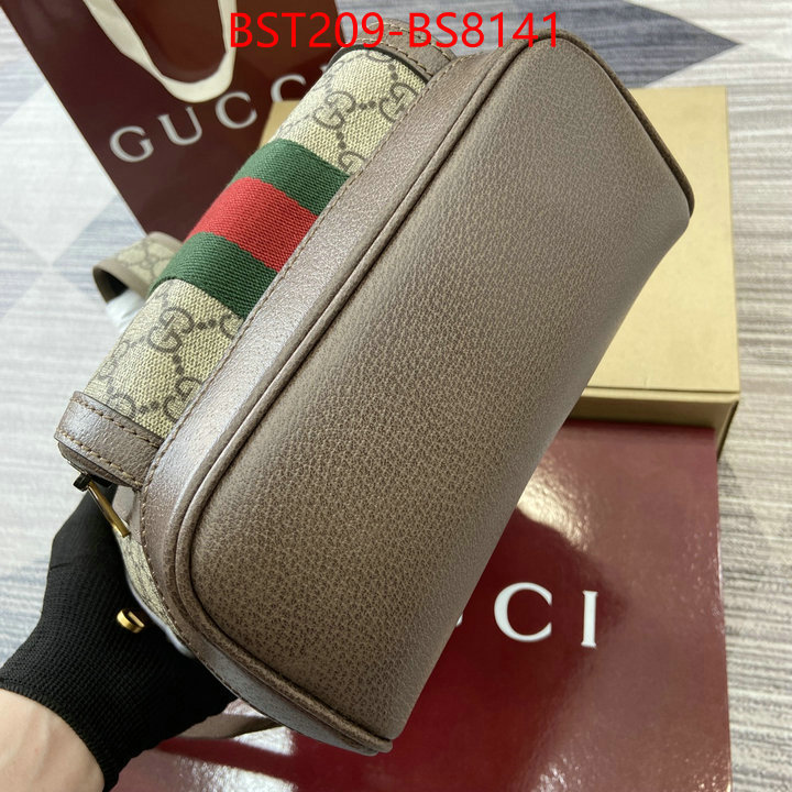 Gucci Bags(TOP)-Backpack- good ID: BS8141 $: 209USD,