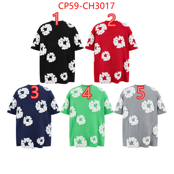 Clothing-DENIM TEARS replica for cheap ID: CH3017 $: 59USD