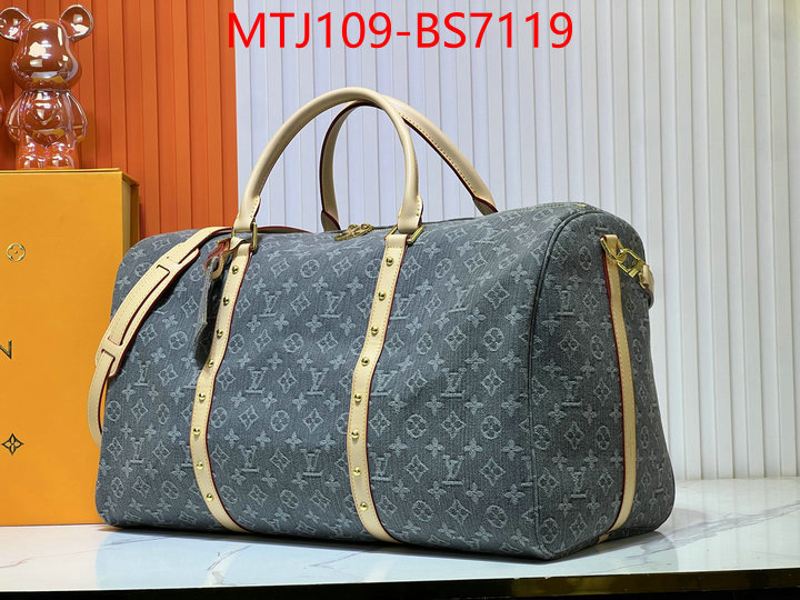 LV Bags(4A)-Keepall BandouliRe 45-50- first top ID: BS7119 $: 109USD,