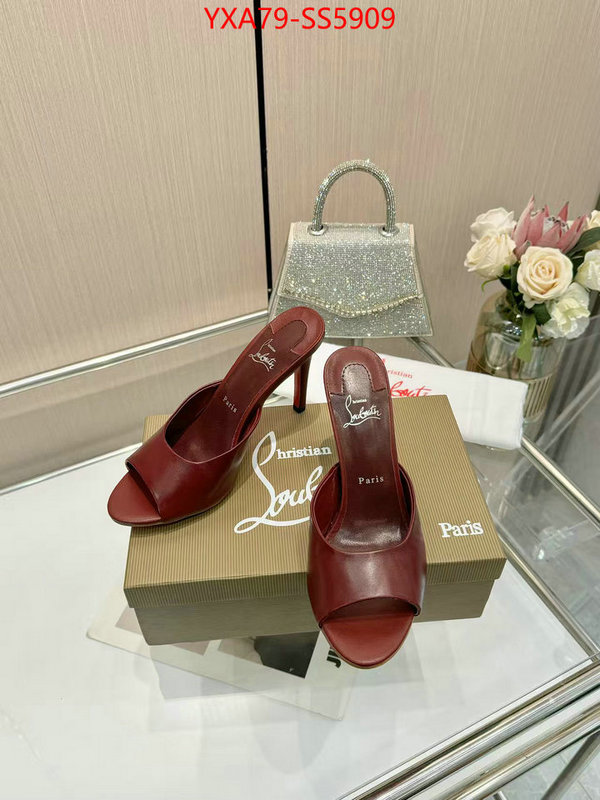 Women Shoes-Christian Louboutin 2024 luxury replicas ID: SS5909 $: 79USD