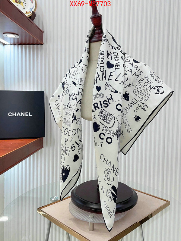 Scarf-Chanel 7 star quality designer replica ID: MS7703 $: 69USD