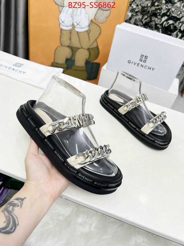 Women Shoes-Givenchy high quality happy copy ID: SS6862 $: 95USD