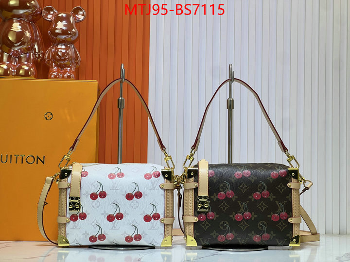 LV Bags(4A)-Petite Malle- best replica new style ID: BS7115 $: 95USD,