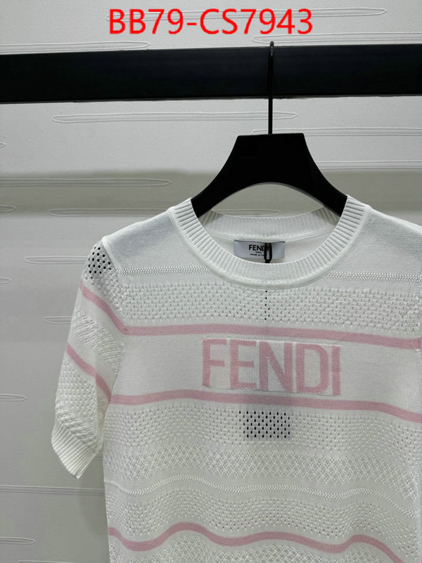 Clothing-Fendi what is top quality replica ID: CS7943 $: 79USD