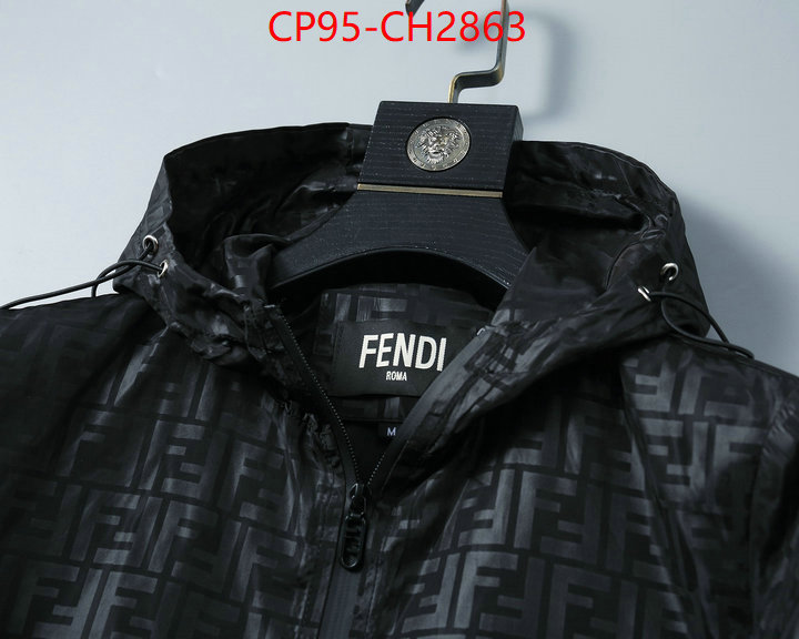 Clothing-Fendi unsurpassed quality ID: CH2863 $: 95USD