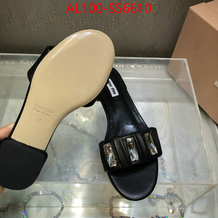 Women Shoes-Miu Miu can i buy replica ID: SS6610 $: 100USD