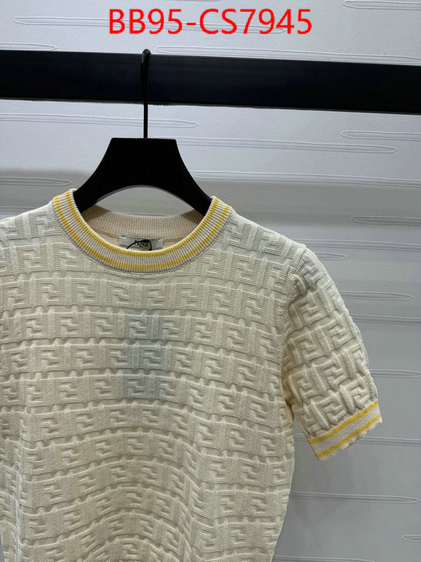 Clothing-Fendi what is a 1:1 replica ID: CS7945 $: 95USD