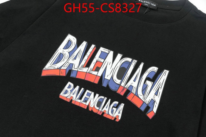 Clothing-Balenciaga luxury shop ID: CS8327 $: 55USD
