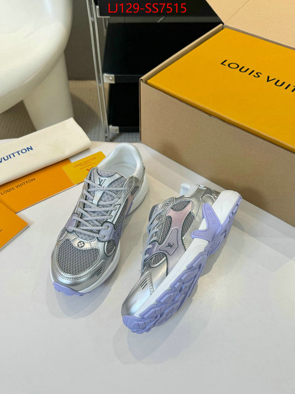 Men Shoes-LV high quality replica ID: SS7515 $: 129USD