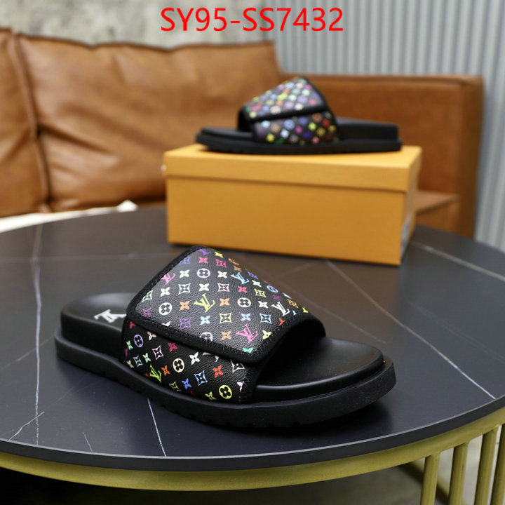 Men Shoes-LV aaaaa class replica ID: SS7432 $: 95USD