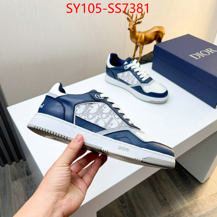 Men shoes-Dior highest quality replica ID: SS7381 $: 105USD