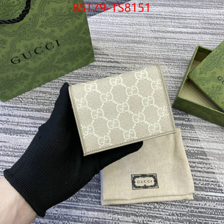 Gucci Bags(TOP)-Wallet- we curate the best ID: TS8151 $: 79USD,