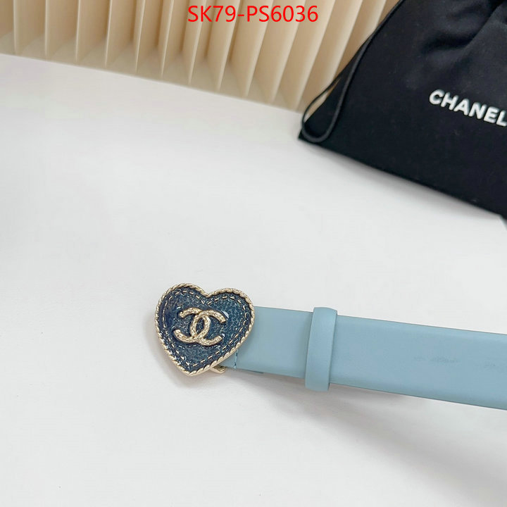 Belts-Chanel aaaaa+ replica designer ID: PS6036 $: 79USD