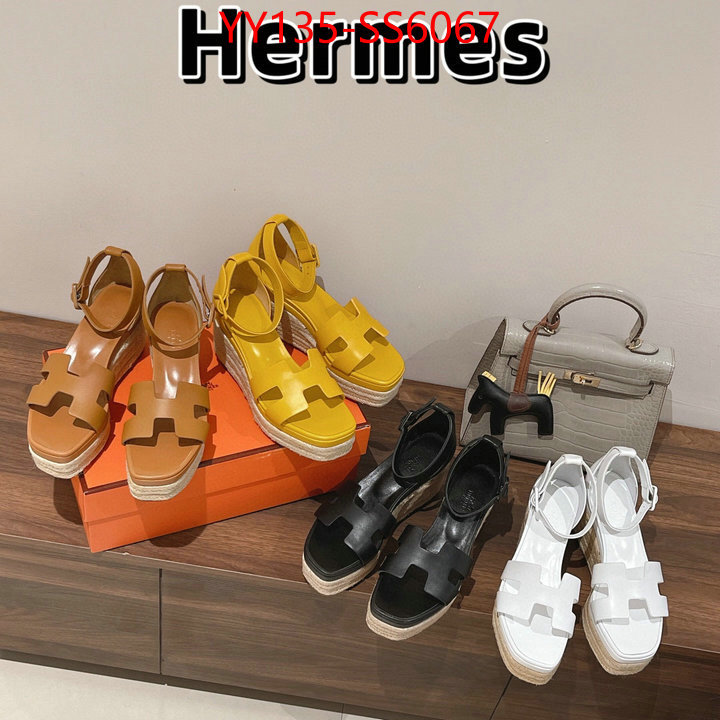 Women Shoes-Hermes how to find designer replica ID: SS6067 $: 135USD