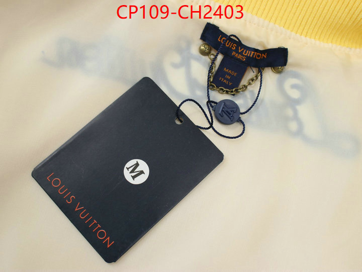Clothing-LV the best quality replica ID: CH2403 $: 109USD