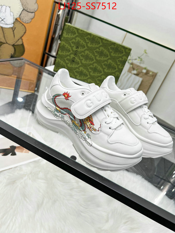 Women Shoes-Gucci how to find replica shop ID: SS7512 $: 125USD