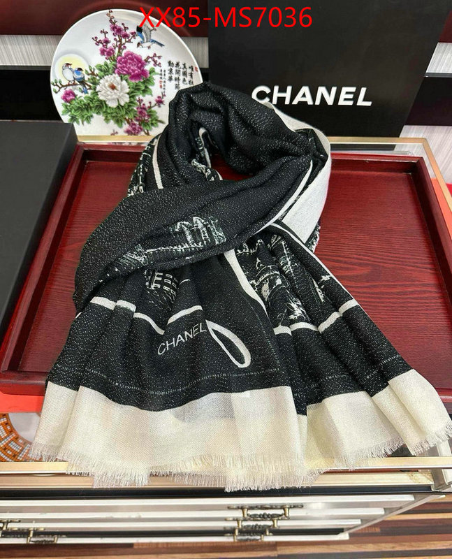 Scarf-Chanel cheap wholesale ID: MS7036 $: 85USD