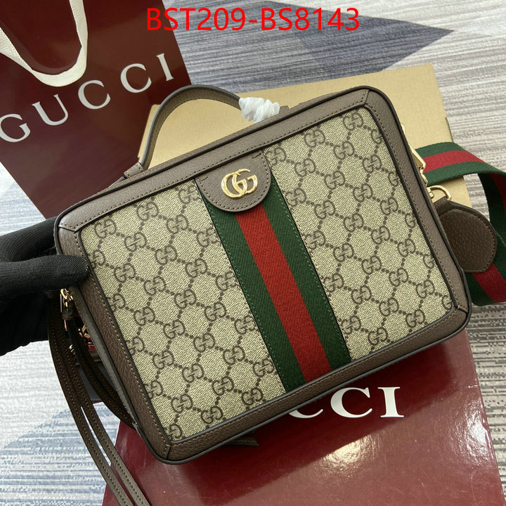 Gucci Bags(TOP)-Crossbody- high quality customize ID: BS8143 $: 209USD,