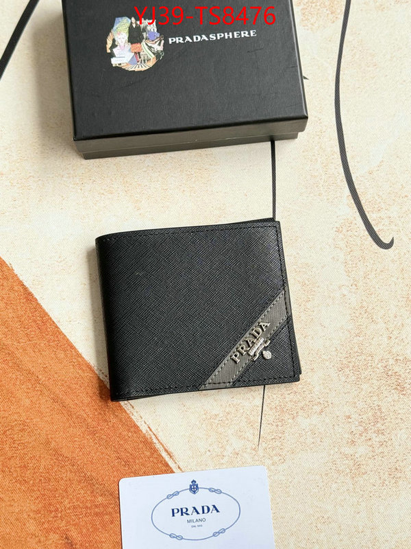 Prada Bags(4A)-Wallet found replica ID: TS8476 $: 39USD,