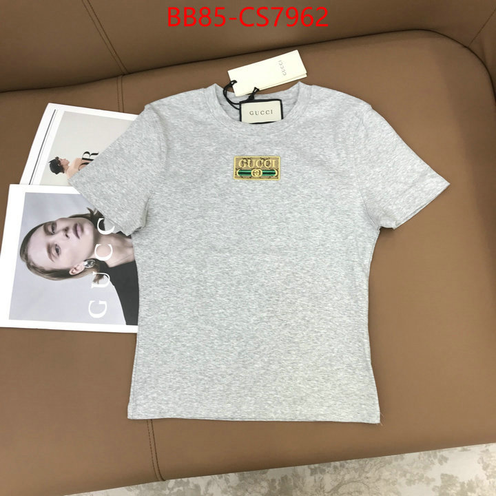 Clothing-Gucci the best quality replica ID: CS7962 $: 85USD