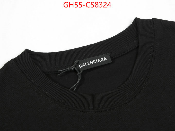 Clothing-Balenciaga aaaaa quality replica ID: CS8324 $: 55USD