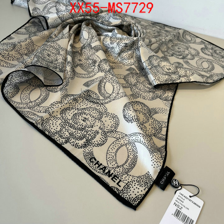 Scarf-Chanel top quality website ID: MS7729 $: 55USD