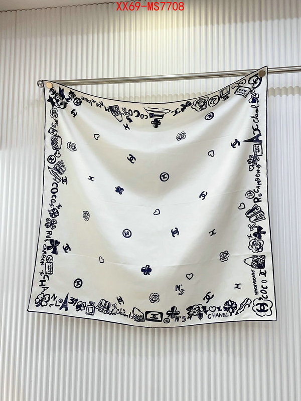 Scarf-Chanel what's the best place to buy replica ID: MS7708 $: 69USD