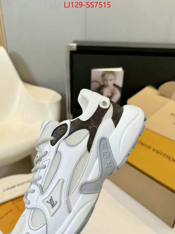 Men Shoes-LV high quality replica ID: SS7515 $: 129USD