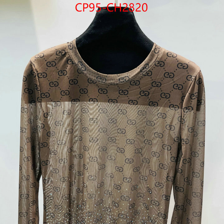 Clothing-Gucci replica best ID: CH2820 $: 95USD