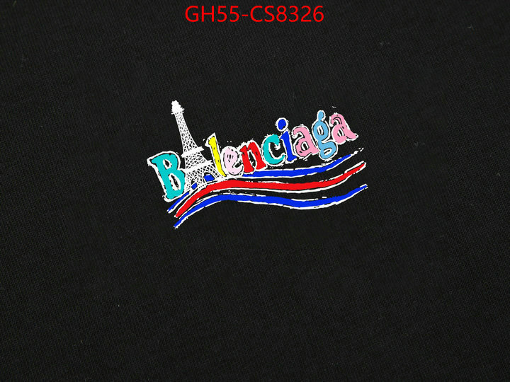 Clothing-Balenciaga wholesale replica shop ID: CS8326 $: 55USD