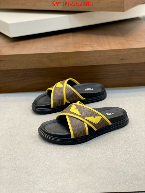 Men Shoes-Fendi shop designer replica ID: SS7389 $: 109USD