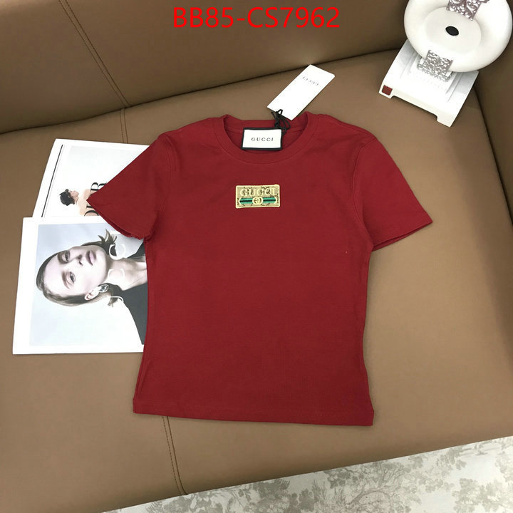Clothing-Gucci the best quality replica ID: CS7962 $: 85USD