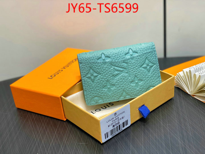 LV Bags(TOP)-Wallet designer fake ID: TS6599 $: 65USD,