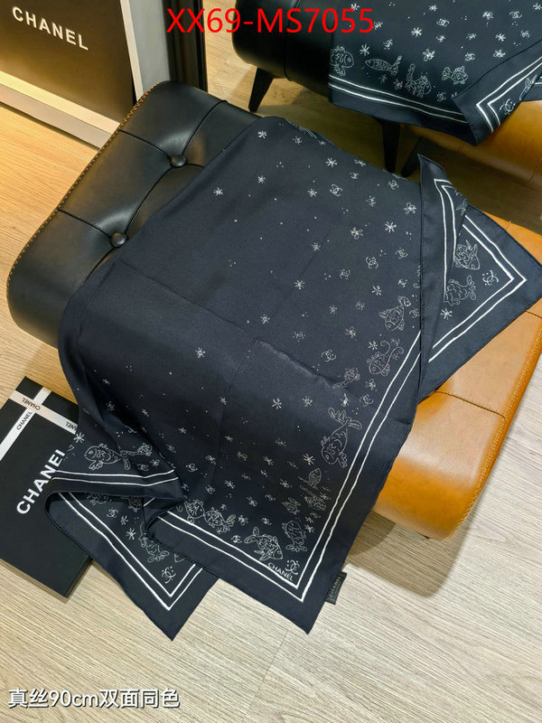 Scarf-Chanel high quality designer replica ID: MS7055 $: 69USD