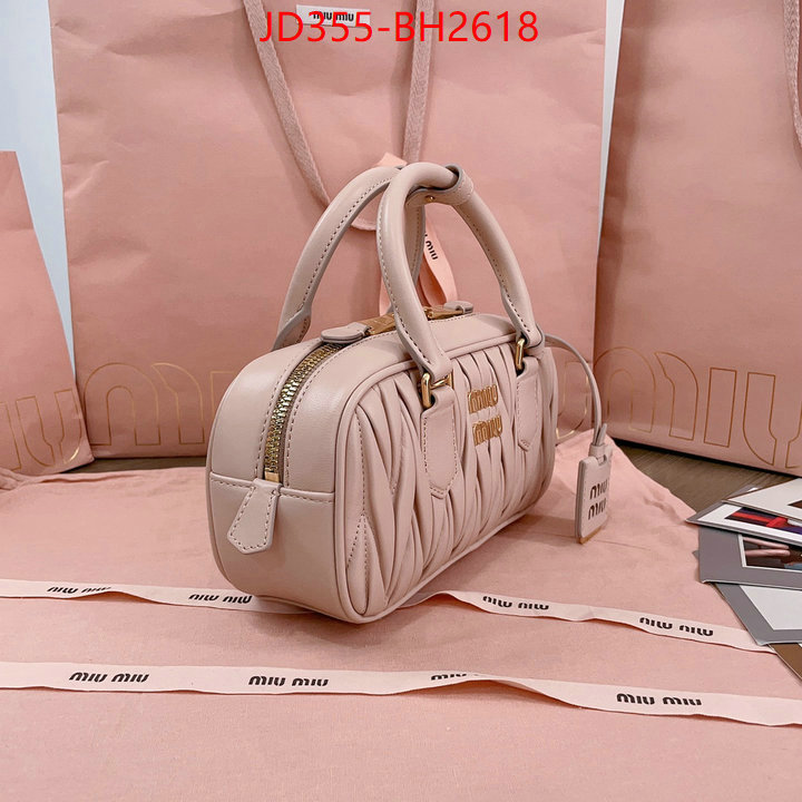 Miu Miu Bags(TOP)-Handbag- where could you find a great quality designer ID: BH2618 $: 355USD,