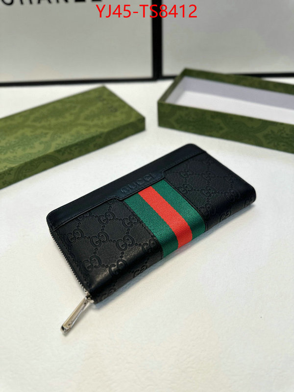 Gucci Bags(4A)-Wallet- cheap replica ID: TS8412 $: 45USD,