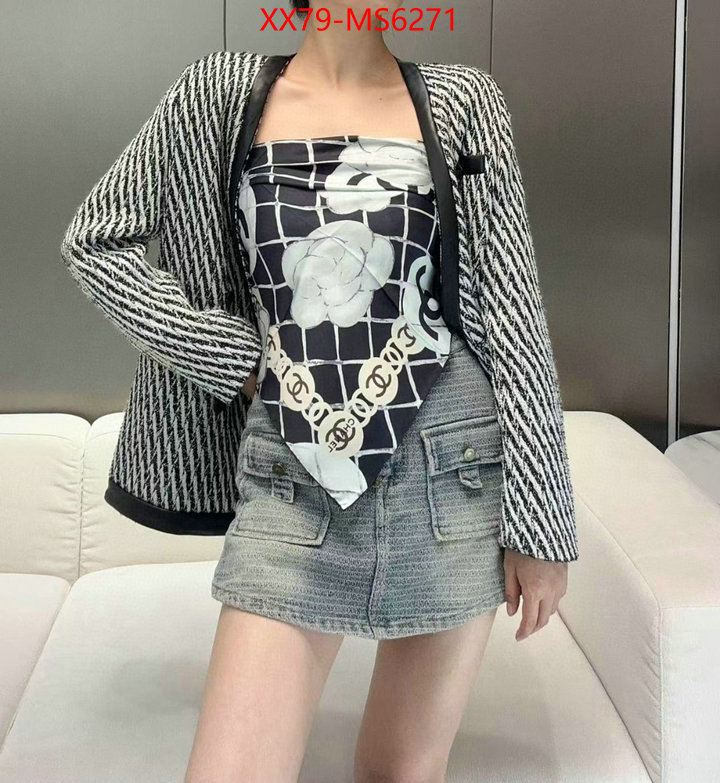 Scarf-Chanel cheap wholesale ID: MS6271 $: 79USD