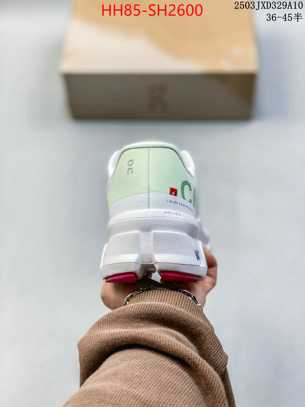 Men Shoes-On Running Cloudsurfer designer wholesale replica ID: SH2600 $: 85USD