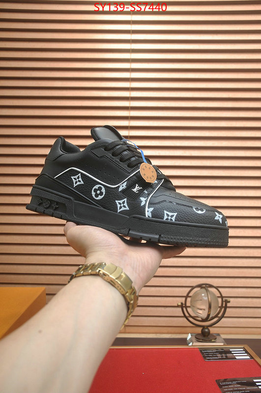 Men Shoes-LV buy aaaaa cheap ID: SS7440 $: 139USD