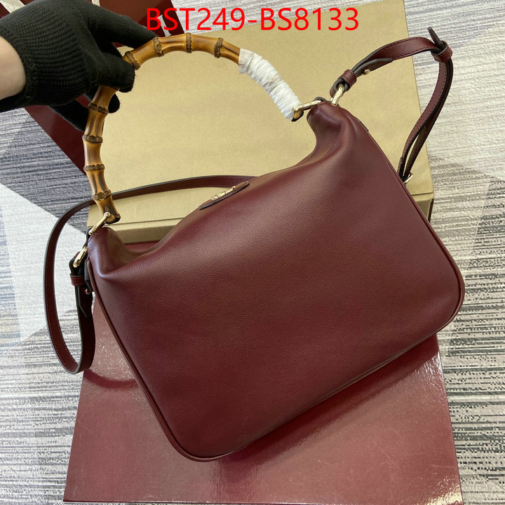 Gucci Bags(TOP)-Diana-Bamboo- top quality designer replica ID: BS8133 $: 249USD,