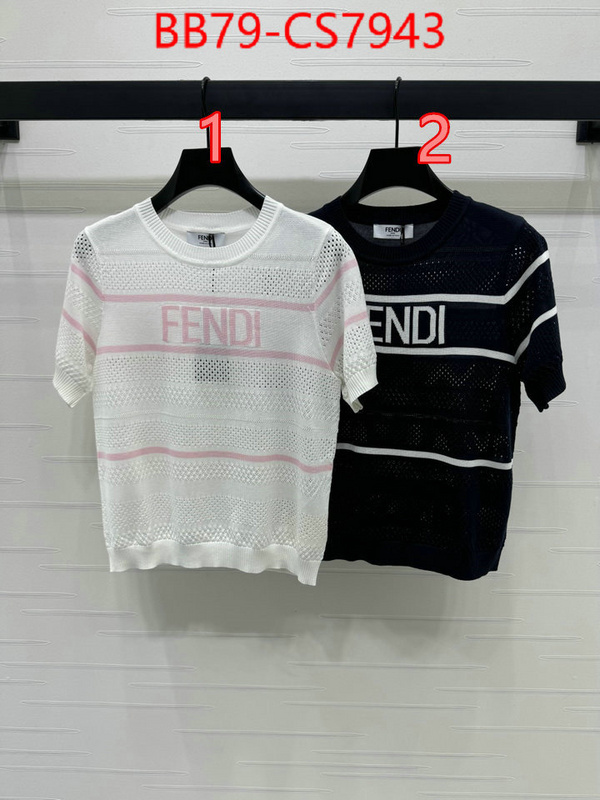 Clothing-Fendi what is top quality replica ID: CS7943 $: 79USD