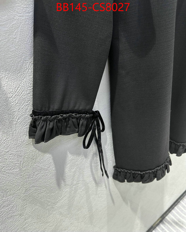 Clothing-Valentino highest product quality ID: CS8027 $: 145USD