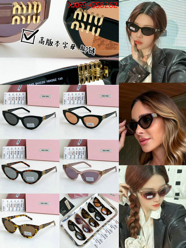 Glasses-Miu Miu what's the best to buy replica ID: GS8262 $: 69USD